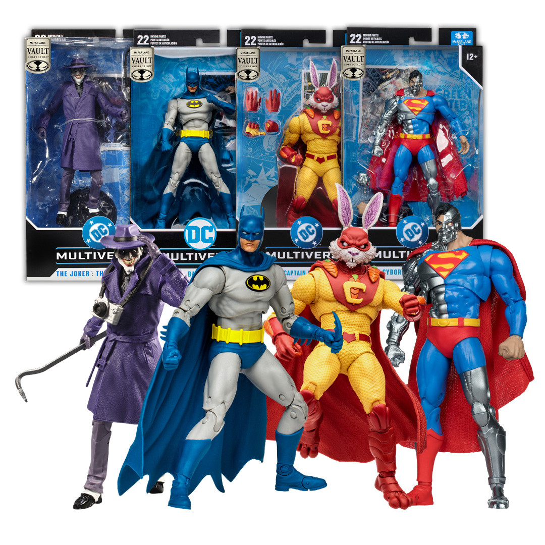The Joker: The Comedian/Batman (Knightfall)/Captain Carrot/Cyborg