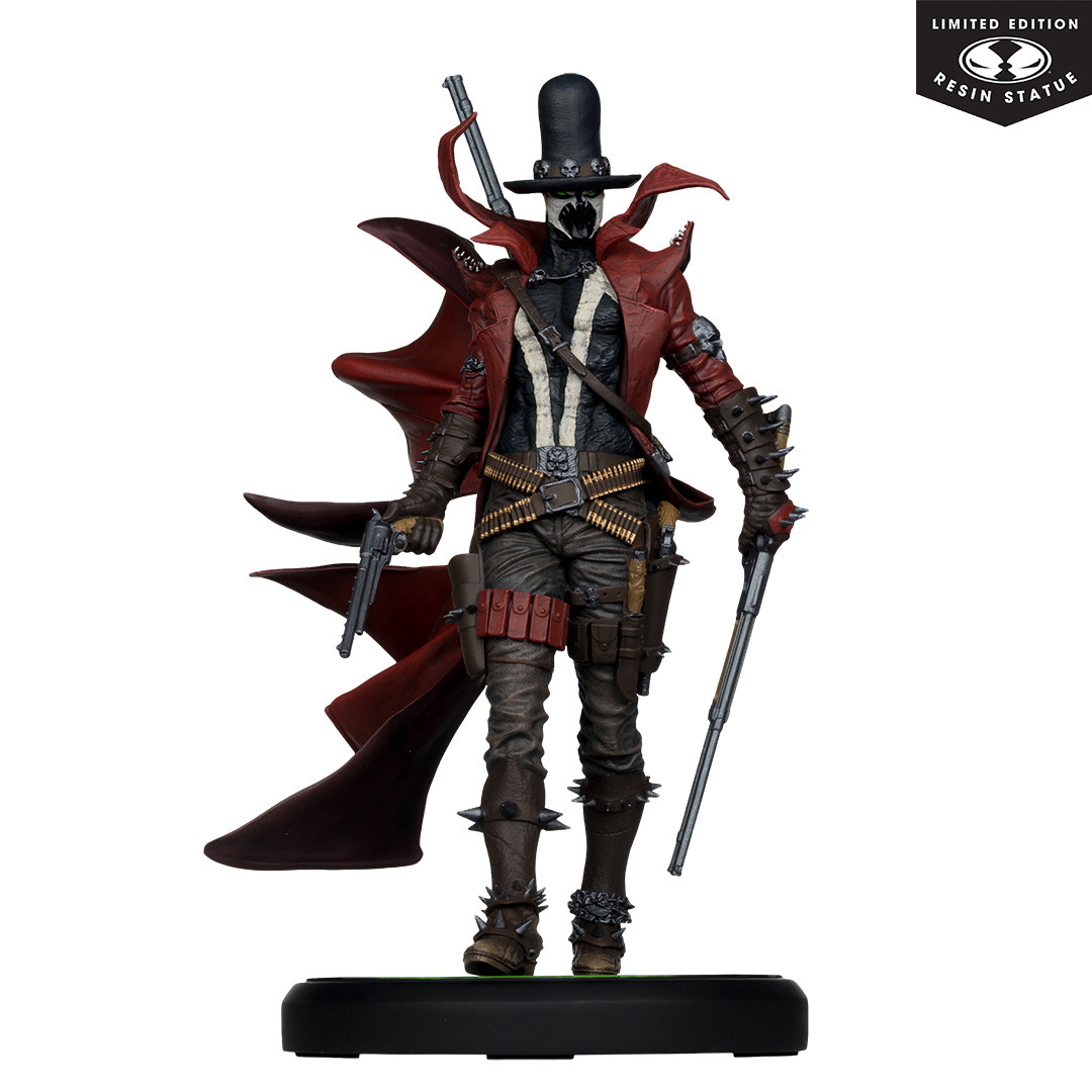 Gunslinger Spawn (Black White & Red All Over) 1:10 Scale Resin
