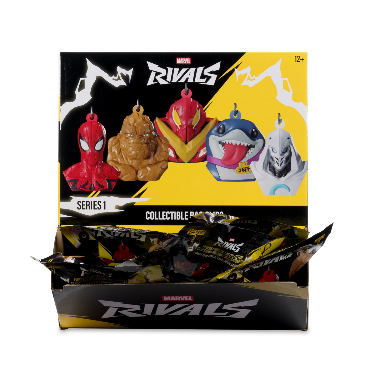 Marvel Rivals Series 1 Blind Bag CDU (24) Bag Clip (PRE-ORDER
