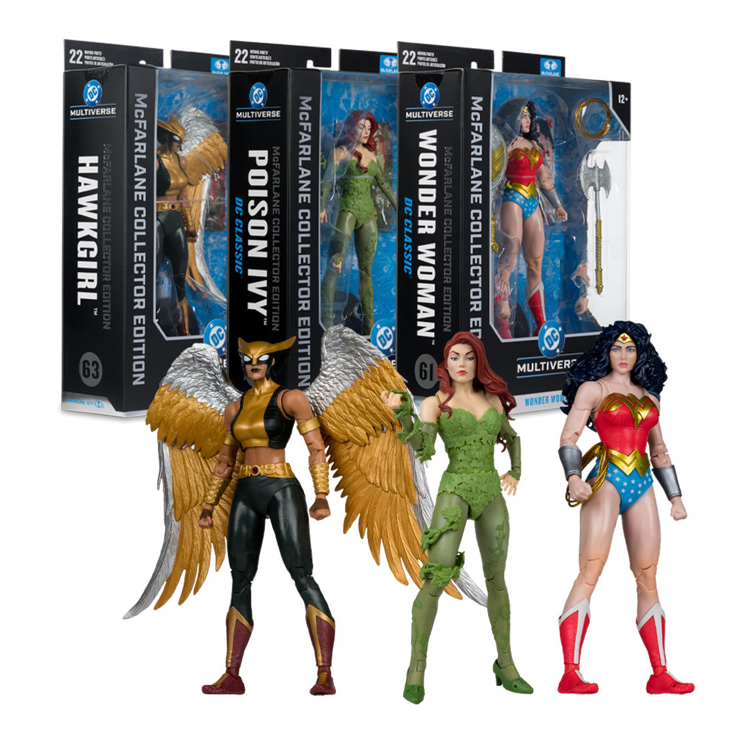 Wonder Woman (DC Classic)/Poison Ivy (DC Classic)/Hawkgirl (Kendra