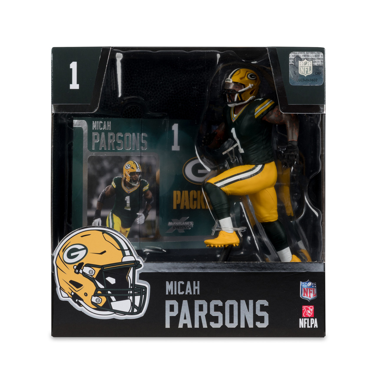 McFARLANE'S SPORTSPICKS フィギュア Micah Parsons (Green Bay Packers) NFL 7