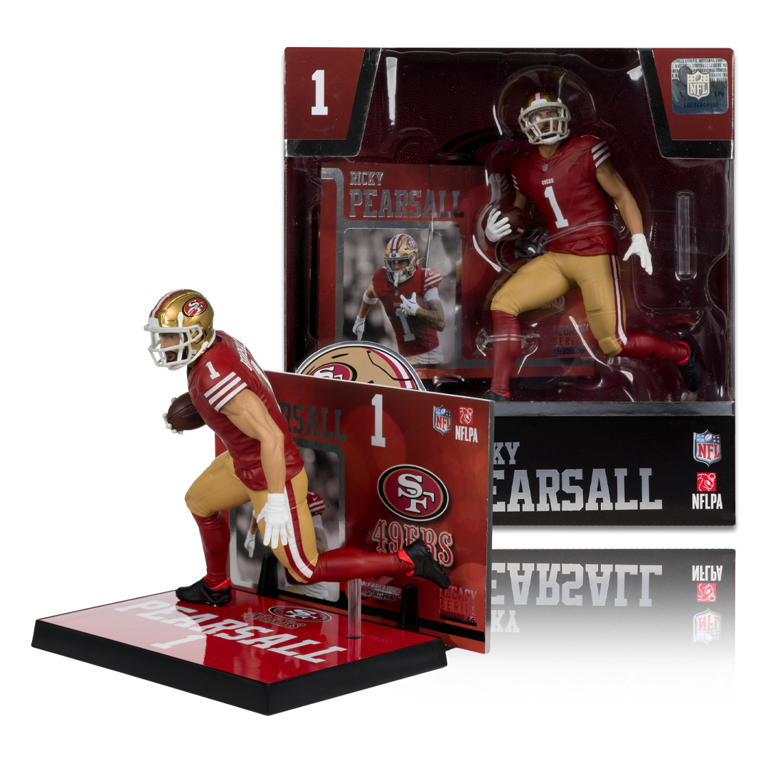 Ricky Pearsall (San Francisco 49ers) NFL Factory Sealed Case (6