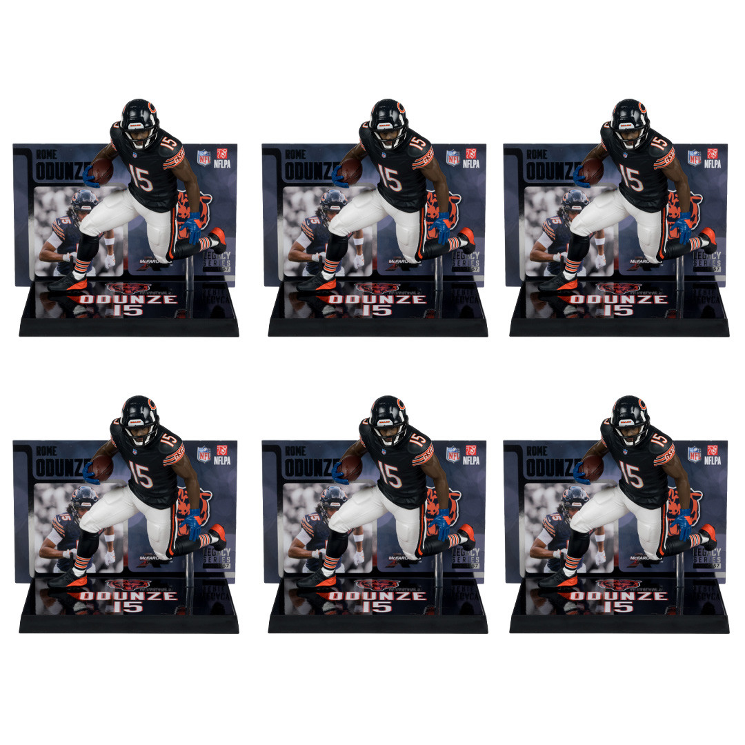 Rome Odunze (Chicago Bears) NFL Factory Sealed Case (6