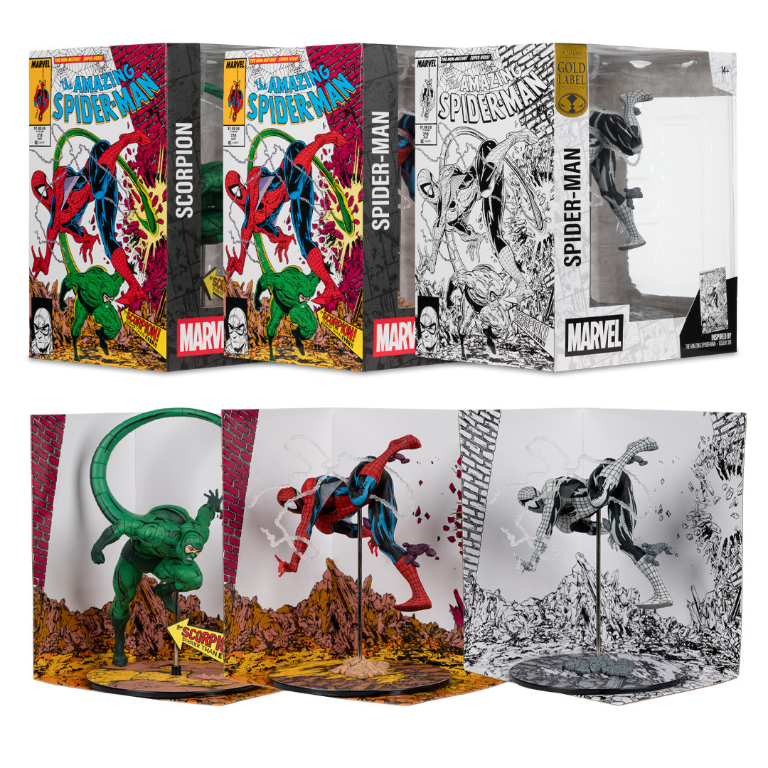 Scorpion/Spider-Man/Spider-Man (Line Art) (Amazing Spider-Man #318