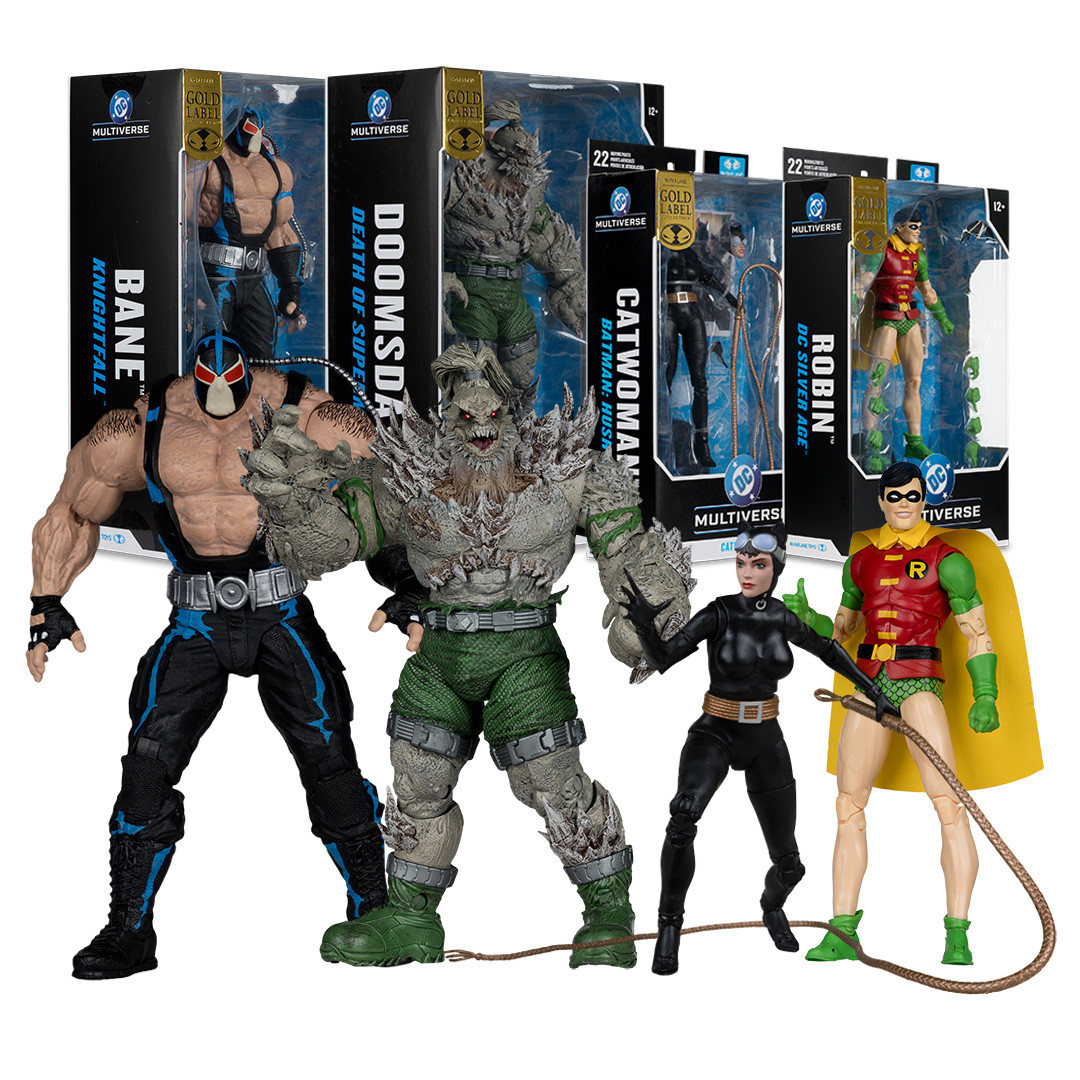 Bane (Knightfall)/Doomsday (Death of Superman)/Catwoman (Batman