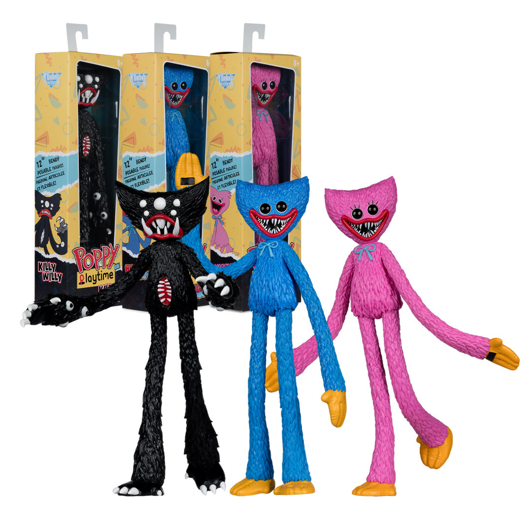 Huggy Wuggy: Smile/Killy Willy/Kissy Missy: Smile (Poppy Playtime