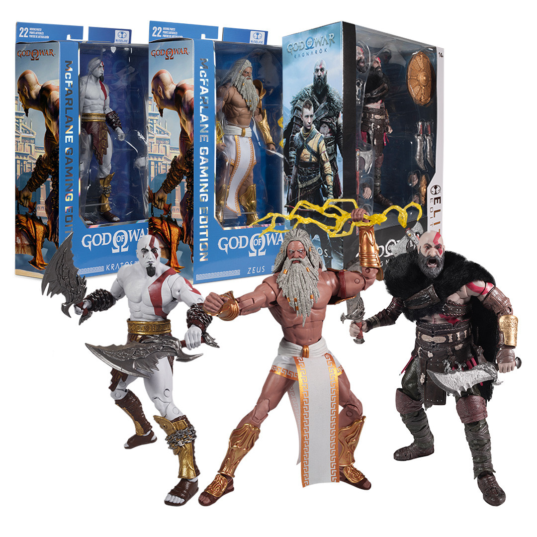 Zeus/Kratos/Kratos Elite Edition (God of War Ragnarok) Bundle (3