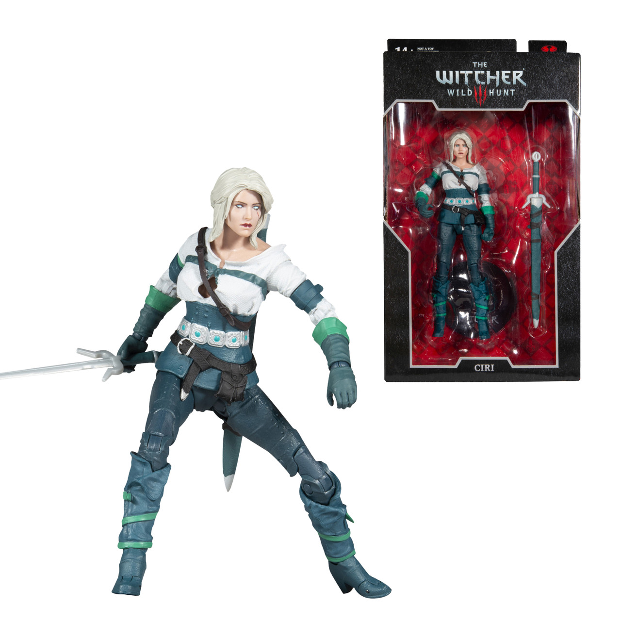 Ciri in Elder Blood (The Witcher 3: Wild Hunt) 7 Figure - McFarlane Toys  Store