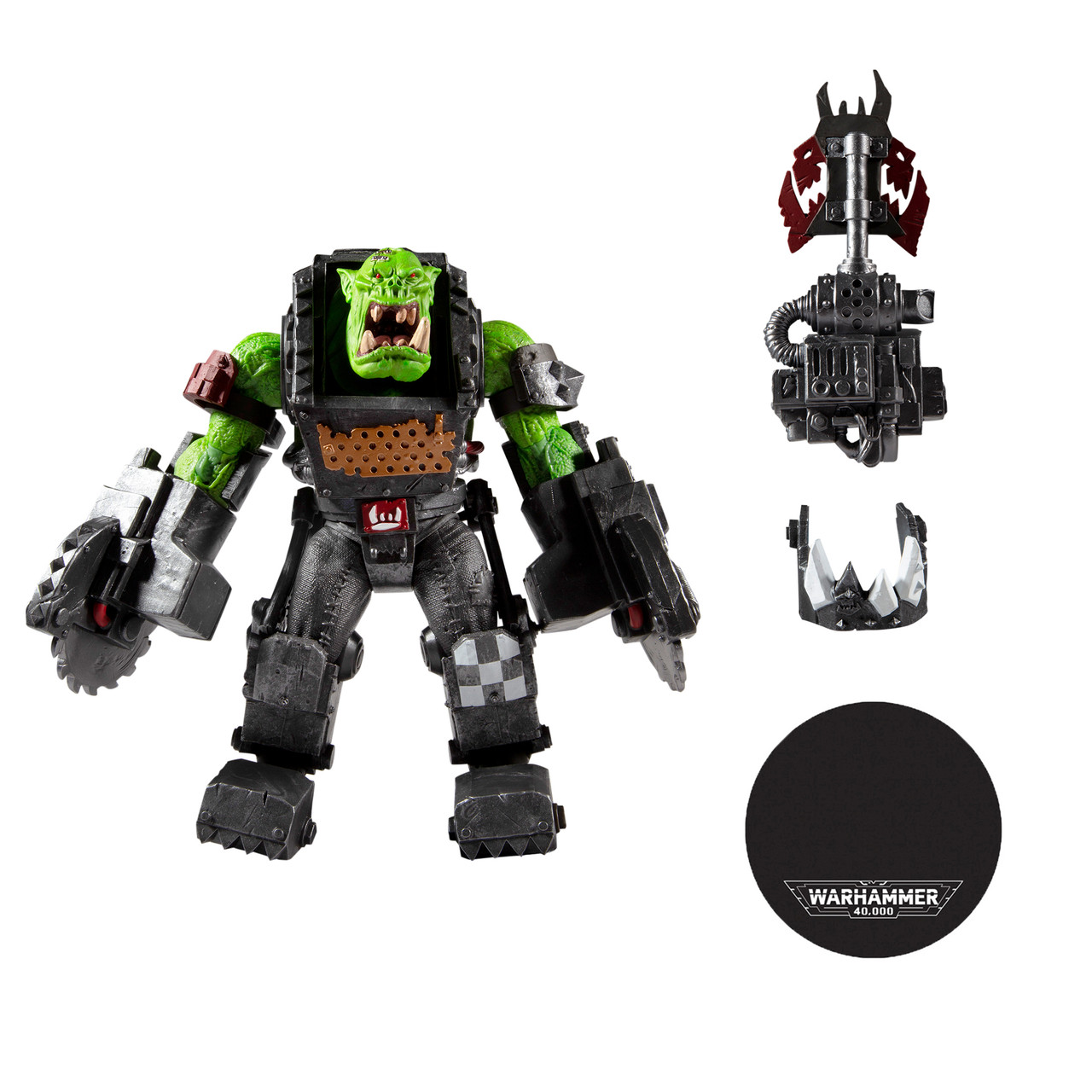 Ork Meganob w/Buzzsaw (Warhammer 40000) Mega Figure - McFarlane 