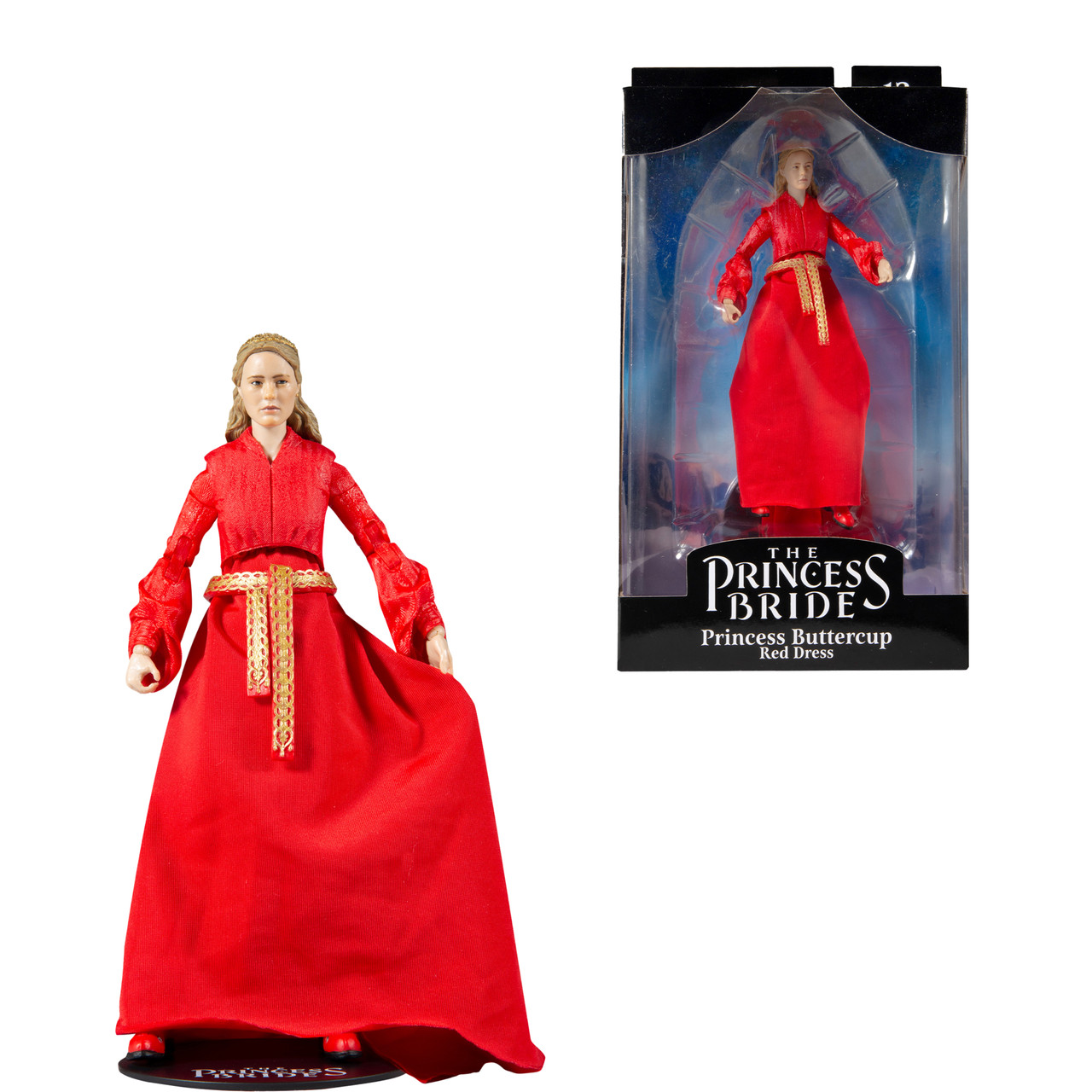 Princess Buttercup w/Red Dress (The Bride) Wave 1 - McFarlane Toys Store