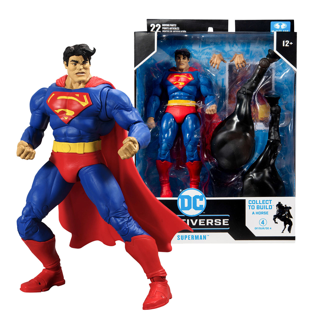 superman and batman toys