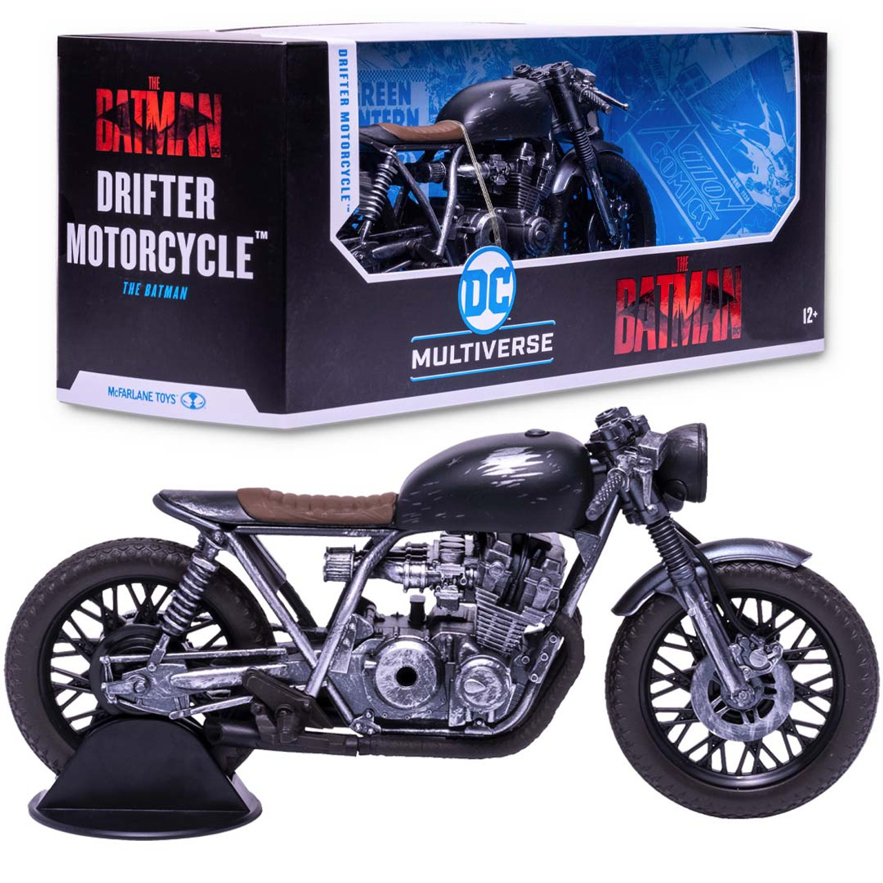 Drifter Motorcycle 7-inch Scale The Batman DC Multiverse McFarlane Toys ...