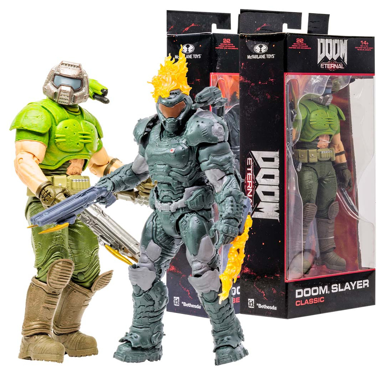 Doom Slayer Classic Exclusive & Doom Slayer w/Ember Skin Bundle (2