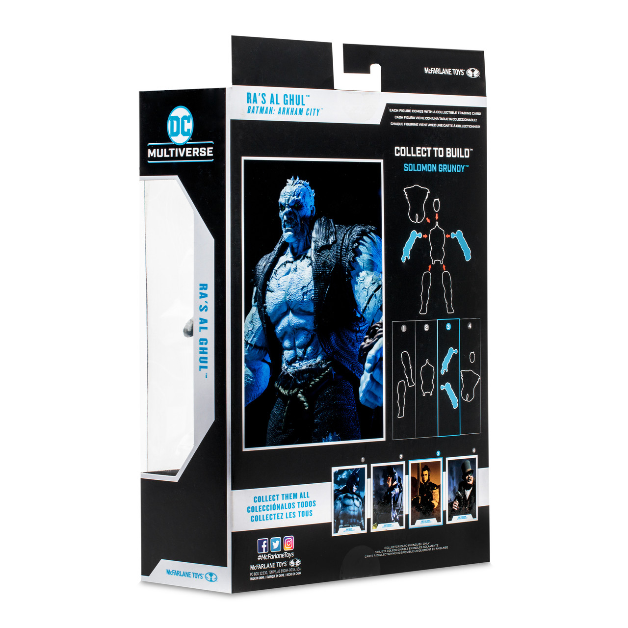 Ra's Al Ghul (Batman: Arkham City) 7" Build-A-Figure - McFarlane Toys Store
