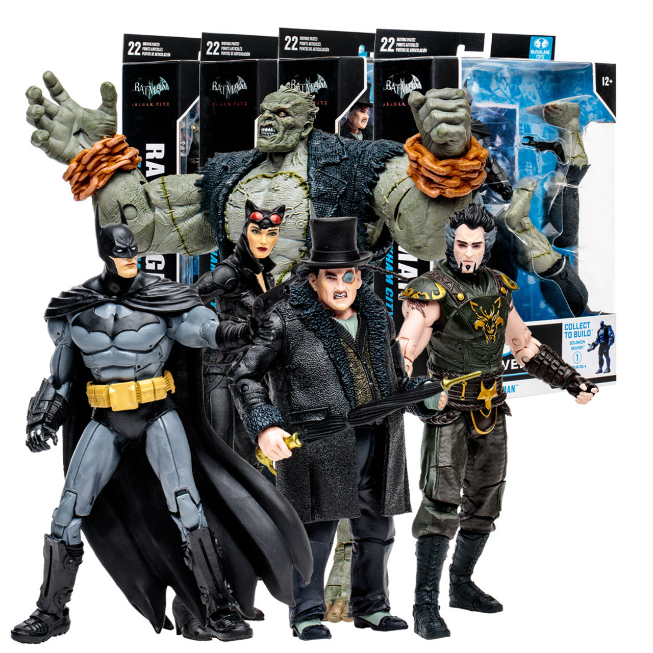 Batman: Arkham City Bundle Set (4) w/Solomon Grundy 7