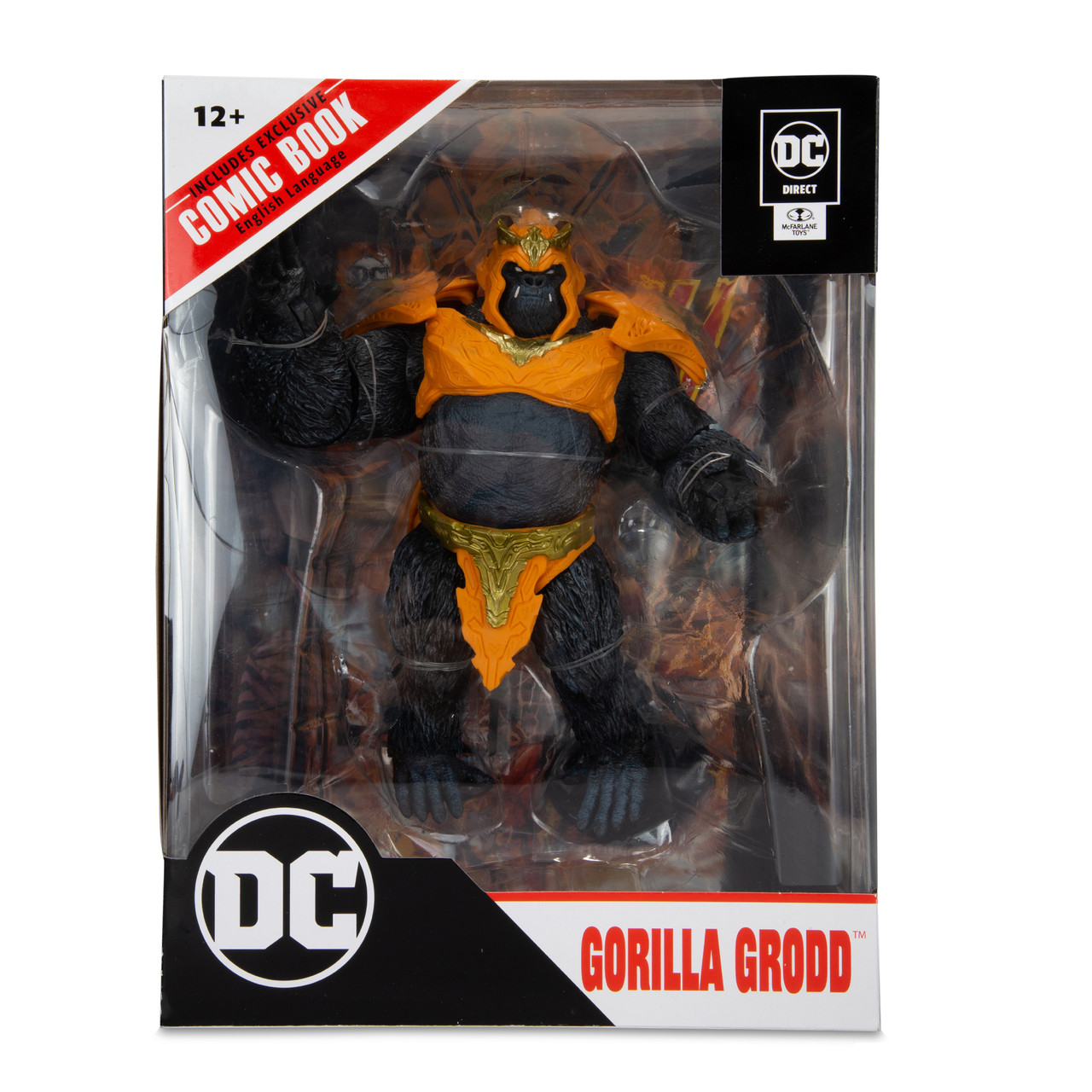Gorilla Grodd w/The Flash Comic (DC Page Punchers) Mega Figure