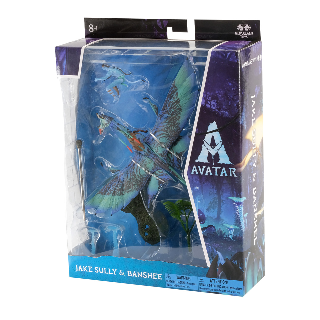 Jake Sully & Banshee (Avatar Movie) World of Pandora Figures