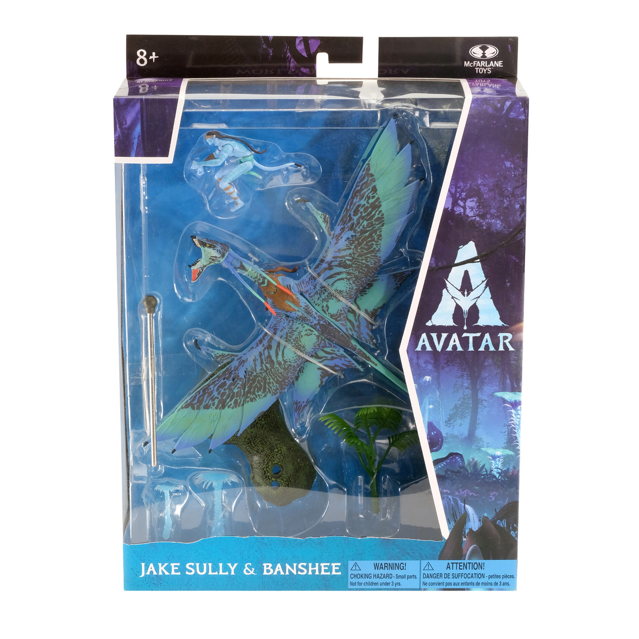 Jake Sully & Banshee (Avatar Movie) World of Pandora Figures