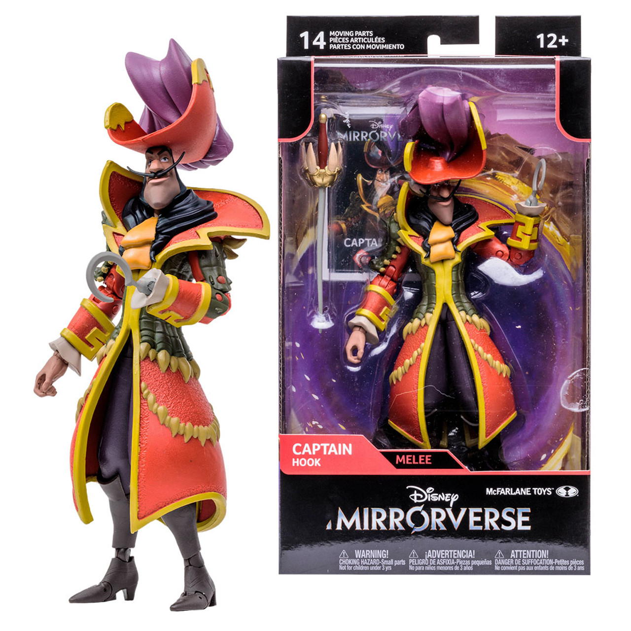 Captain Hook (Disney Mirrorverse) W3 7 Figure