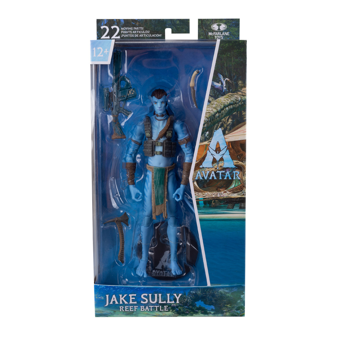 【新品未開封】Jake Sully & Skimwing アバター　フィギュア Jake Sully in Reef Battle (Avatar: The Way of Water) 7