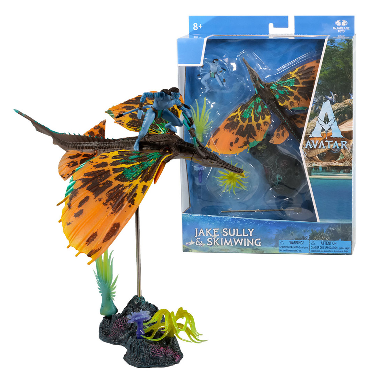 Jake Sully & Skimwing (Avatar: The Way of Water) World of Pandora Figure