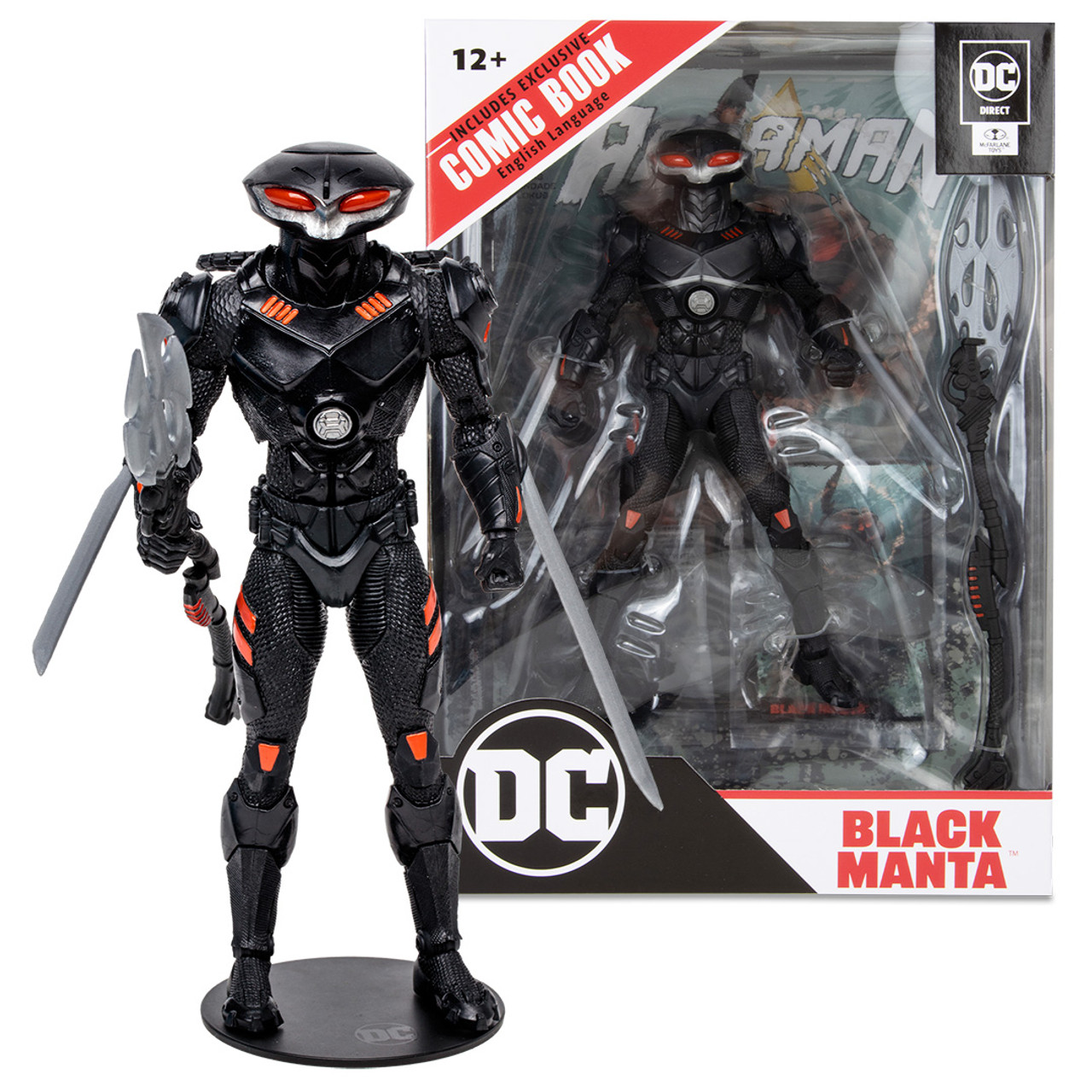 Black hot sale manta figure