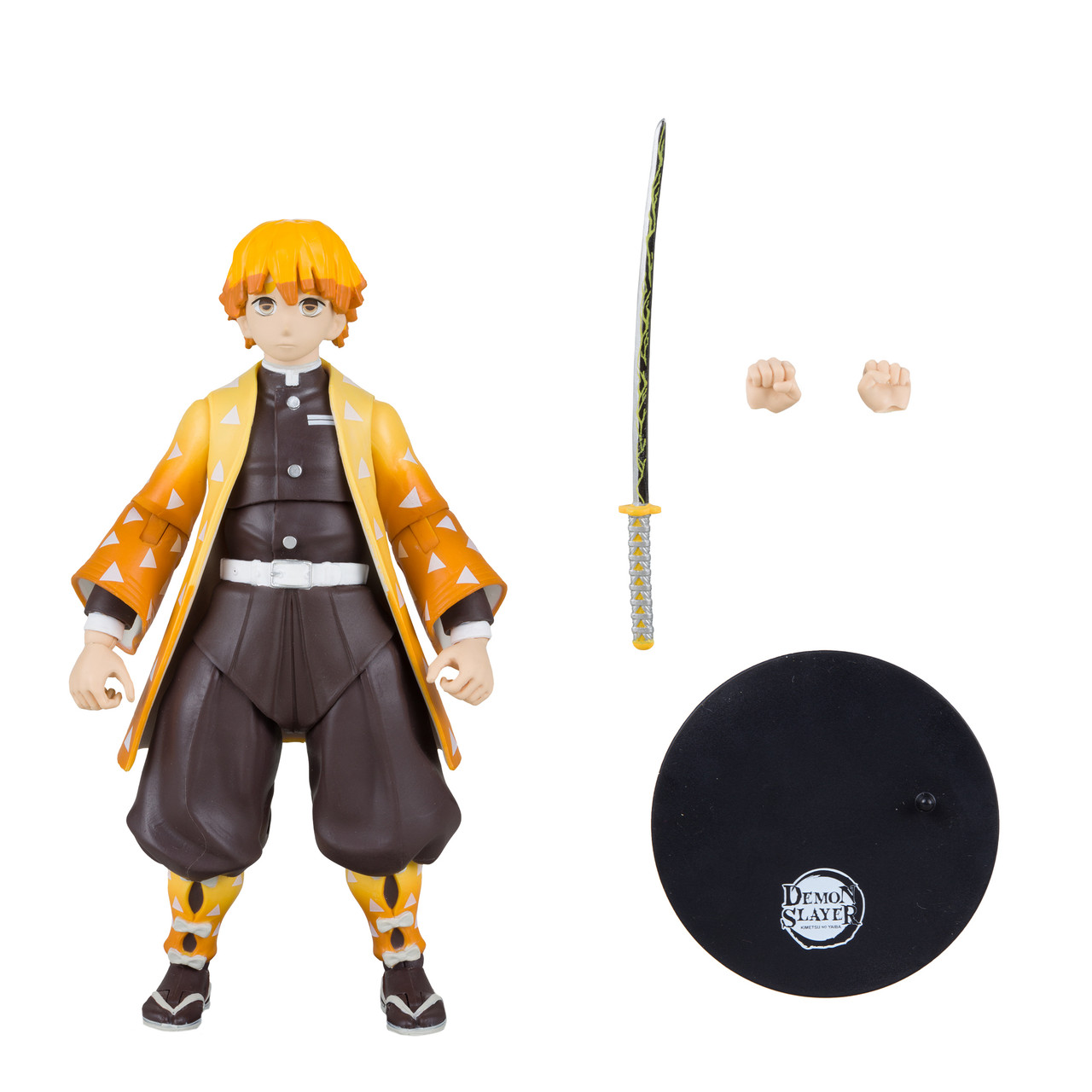 Action Figure Demon Slayer Zenitsu Boneco 7cm Nova Promoção