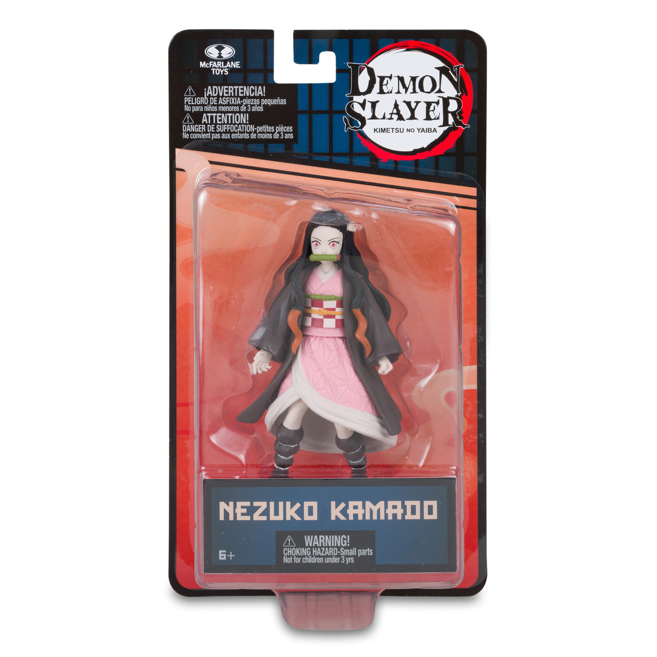 Pack Com 5 Estátuas Mini Figuras Tanjuro Kamado, Nezuko Kamado