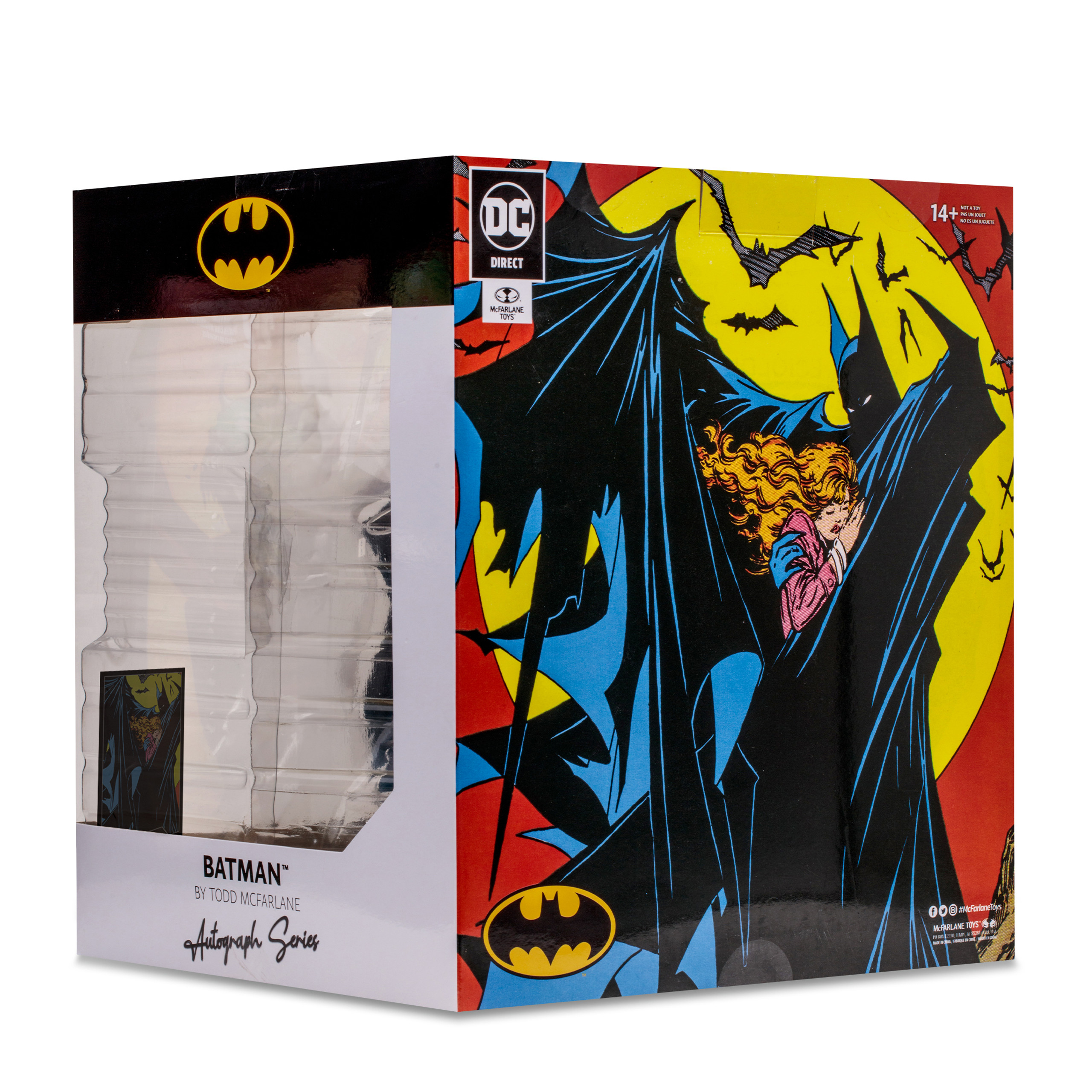 Batman by Todd McFarlane AUTOGRAPHED Gold Label 1:8 Scale PVC Statue ...