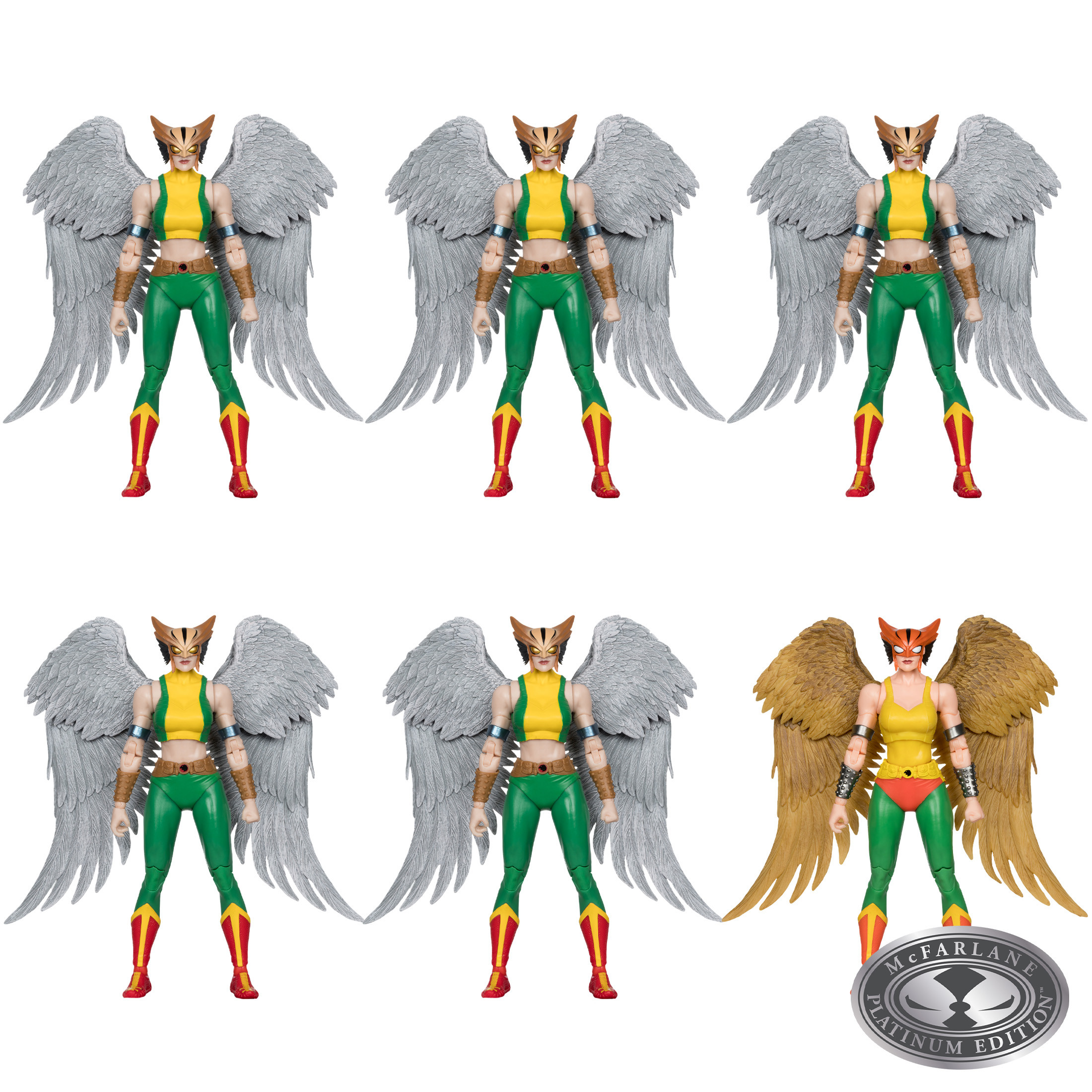 Figurine Hawkgirl McFarlane Collector – DC Multiverse – Justice League Of America – 18 Cm