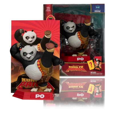 Po (Movie Maniacs: Kung Fu Panda) 6" Posed Figure