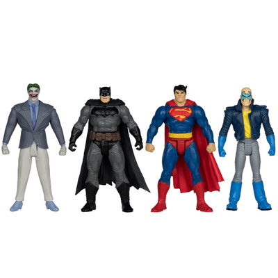 The Dark Knight Returns 4-Pack (DC Page Punchers) Gold Label 3" Figures w/Comic Exclusive