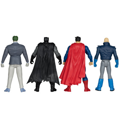 The Dark Knight Returns 4-Pack (DC Page Punchers) Gold Label 3" Figures w/Comic Exclusive