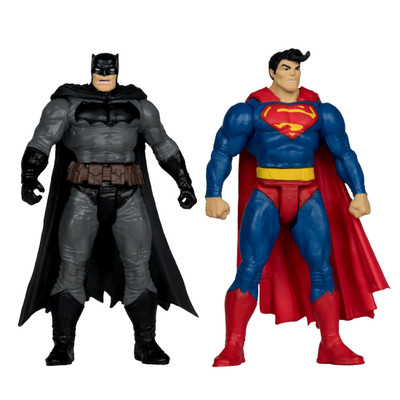 The Dark Knight Returns 4-Pack (DC Page Punchers) Gold Label 3" Figures w/Comic Exclusive