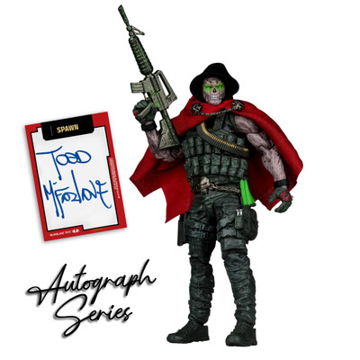 Burned Spawn (Call of Duty) Autograph Series Gold Label 7" Figure