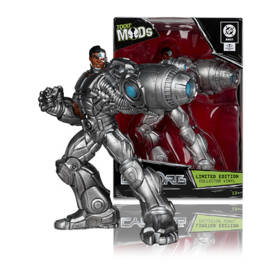 Cyborg (Todd's Mods) Limited Edition Collector Vinyl 4.5" Posed Figure