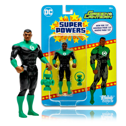 Green Lantern John Stewart (DC Super Powers) 4.5" Figure