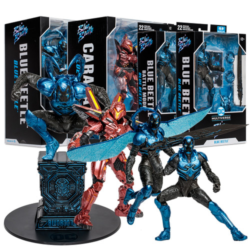 Blue Beetle Movie Bundle (4) Figures