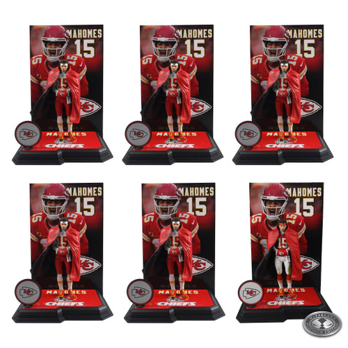 Patrick Mahomes (Kansas City Chiefs) NFL Factory Sealed Case (6) w/CHASE (PRE-ORDER ships in December)