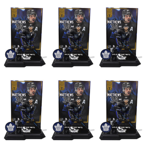 Auston Matthews w/Third Jersey (Toronto Maple Leafs) Gold Label