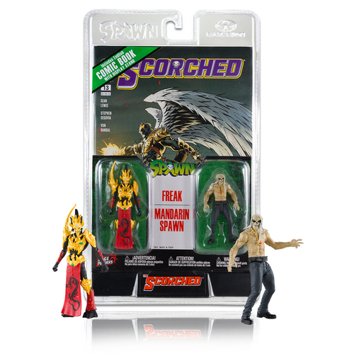 Freak and Mandarin Spawn w/Comic (Page Punchers) 3" 2-Pack