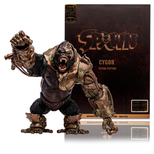 Cygor Patina (Spawn) Gold Label Mega Figure