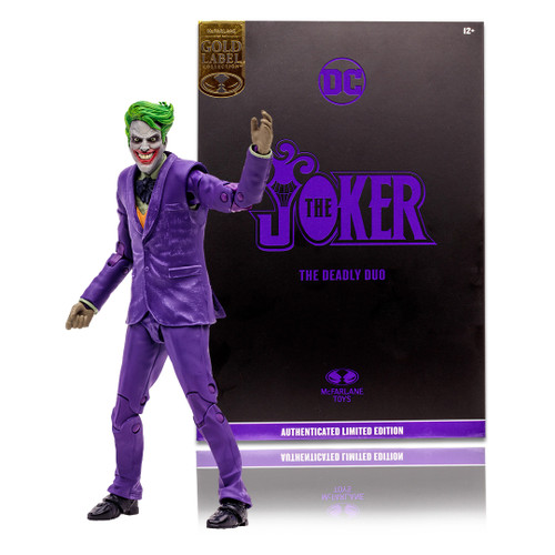 The Joker (The Deadly Duo) Gold Label 7" Figure McFarlane Toys Store Exclusive