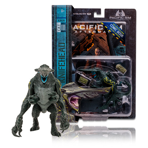 Knifehead (Pacific Rim: Jaeger) 4" Figure Playset w/ Comic