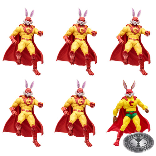 Captain Carrot (Justice League Incarnate) McFarlane Collector Edition Factory Sealed Case (6)
