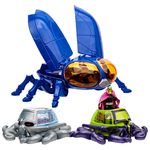 The Bug/Skull Ship/Brainiac w/Skull Ship Gold Label Vehicle Bundle Set (3)