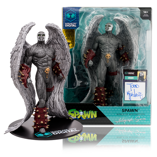 Spawn (Wings of Redemption) McFarlane AUTOGRAPHED 1:8 Statue GOLD LABEL w/Digital Collectible MTS Exclusive (PRE-ORDER ships April)