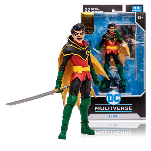Robin Damian Wayne (DC vs. Vampires) Gold Label Walmart Exclusive 7" Figure