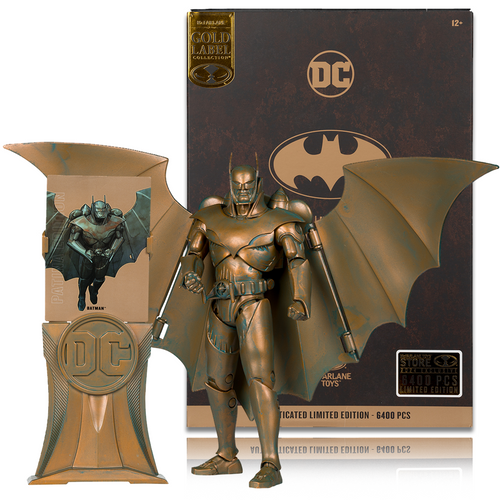 Armored Batman (Kingdom Come) Patina Edition Gold Label 7" Figure (PRE-ORDER ships May)