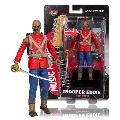 Trooper Eddie from Iron Maiden (Music Maniacs: Metal) 6" Figure (PRE-ORDER ships June)